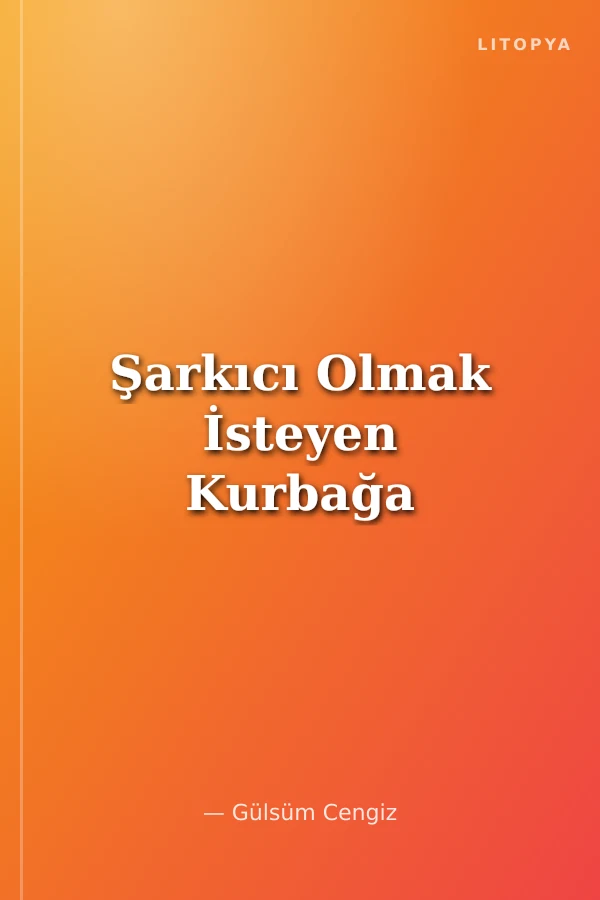 Şarkıcı Olmak İsteyen Kurbağa
