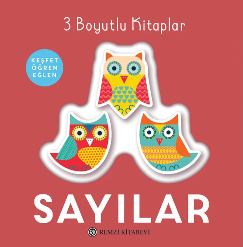 Sayılar / 3 Boyutlu Kitaplar