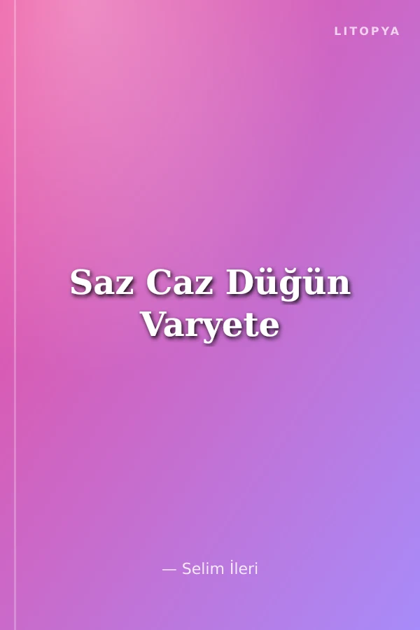 Saz Caz Düğün Varyete