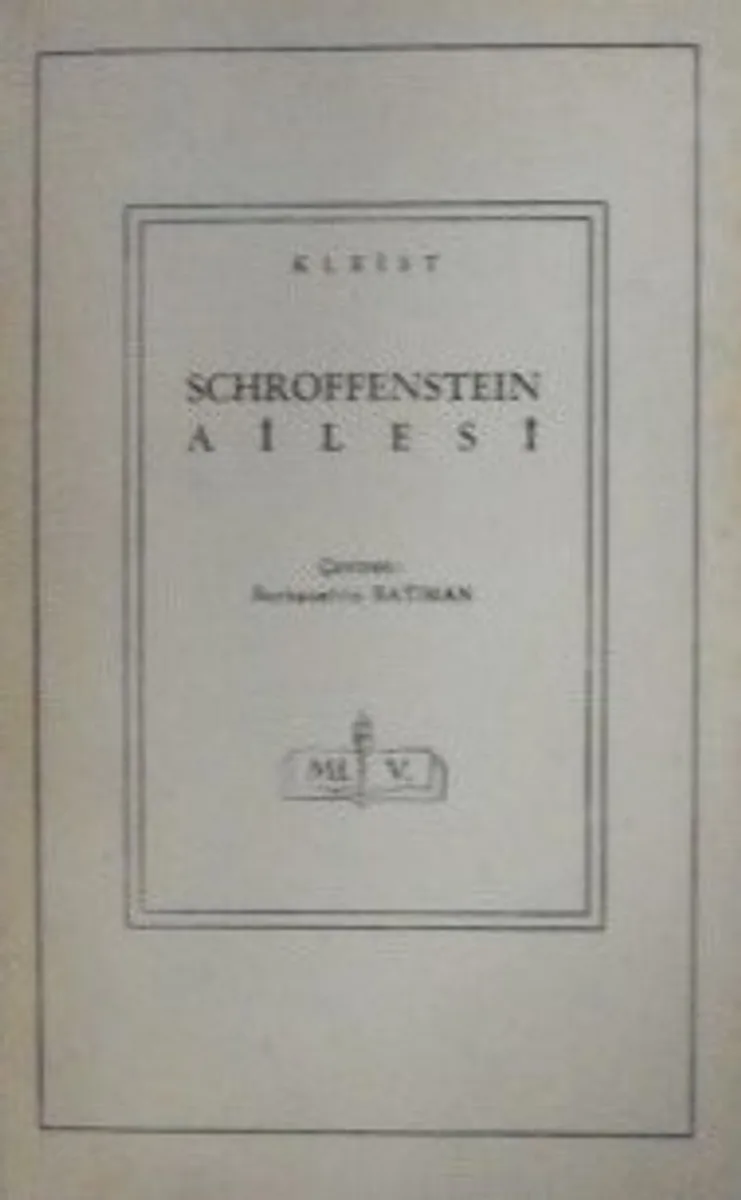 Schroffenstein Ailesi (11-Z-225)