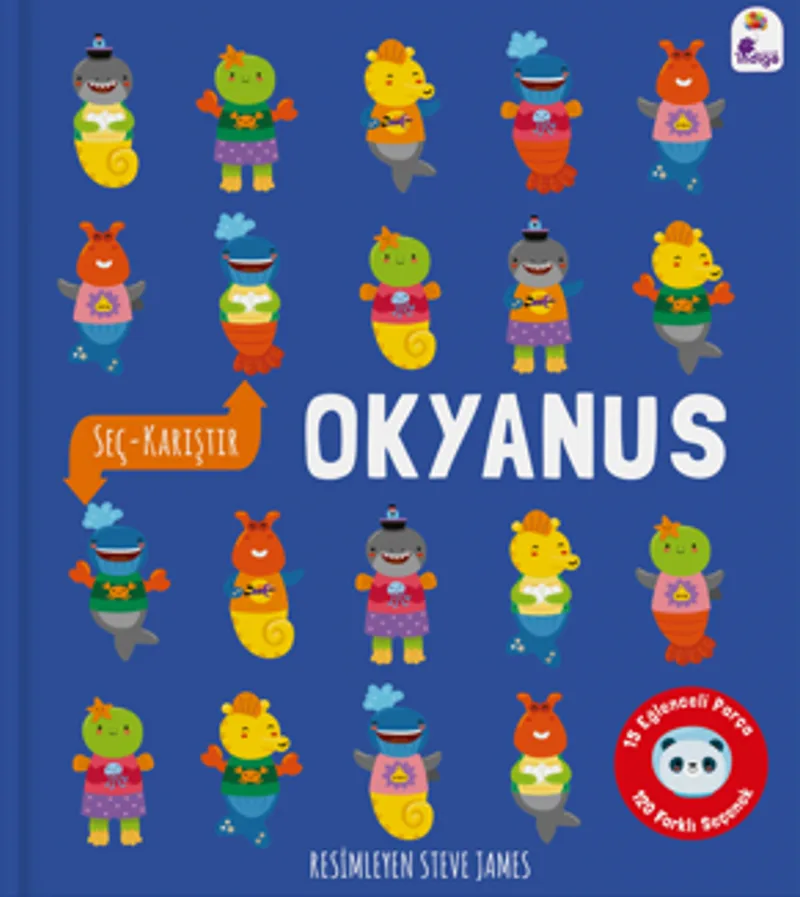 Seç &ndash; Karıştır : Okyanus (15 Eğlenceli Parça, 120 Farklı Seçenek)