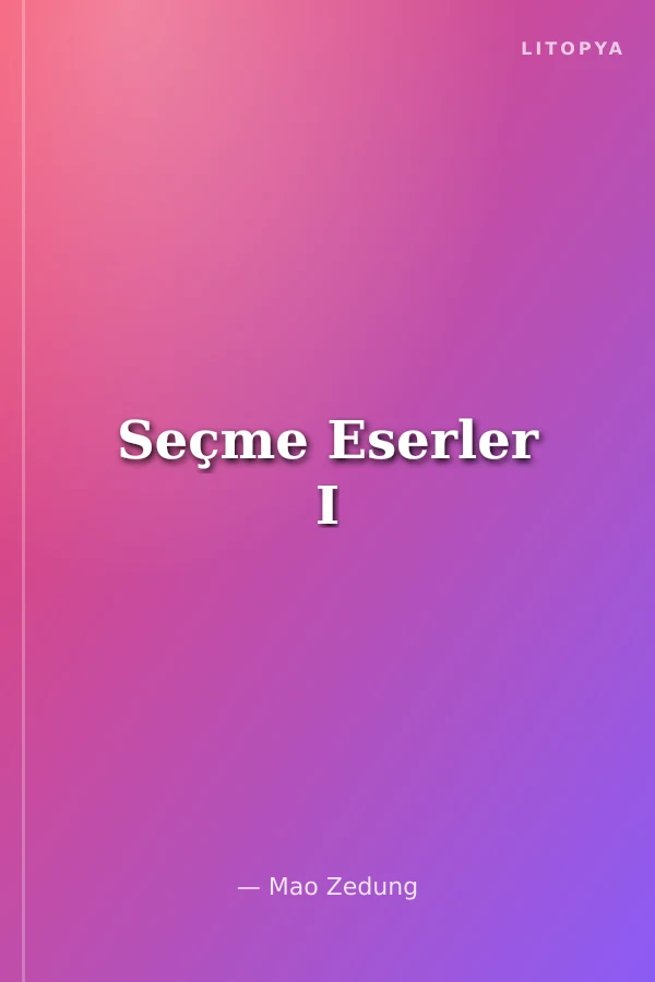 Seçme Eserler I