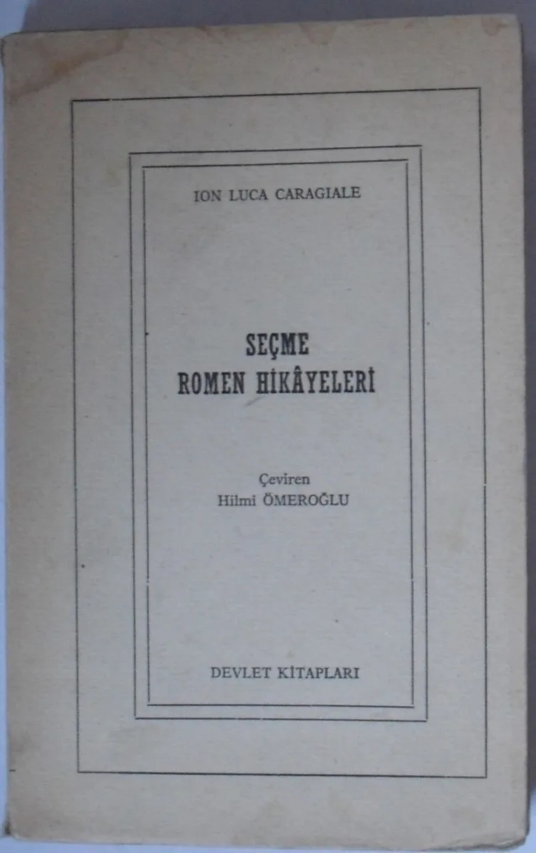 Seçme Romen Hikayeleri (Kod:4-H-27)