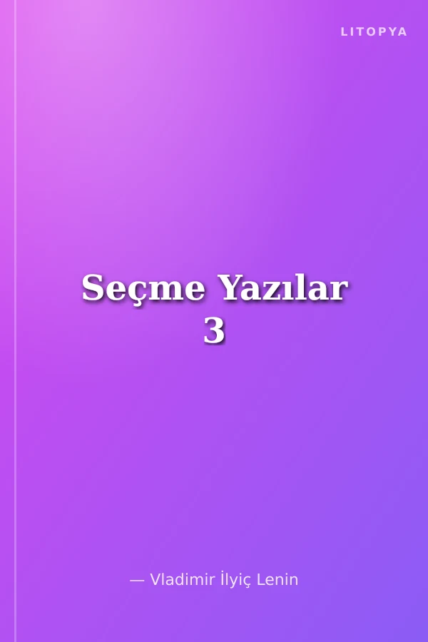 Seçme Yazılar 3