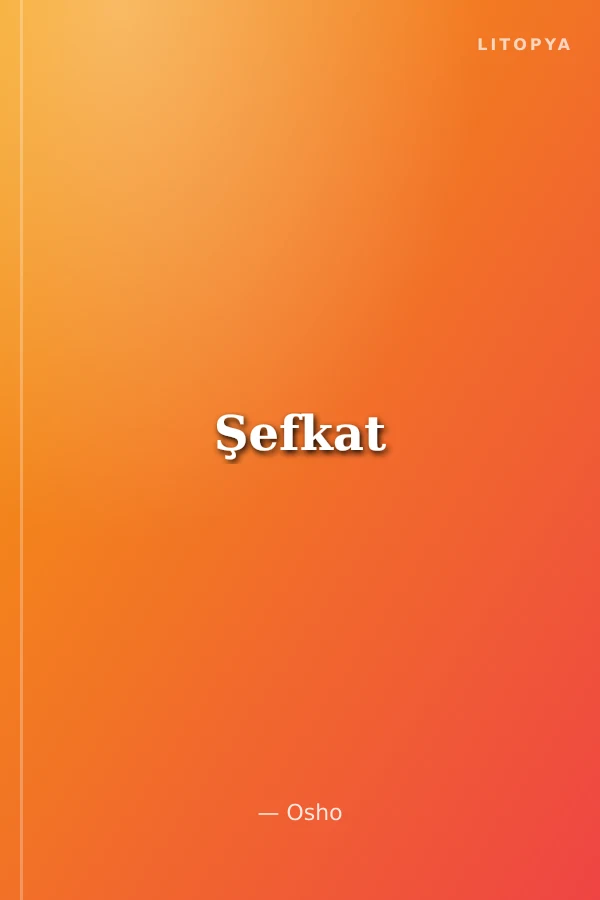 Şefkat