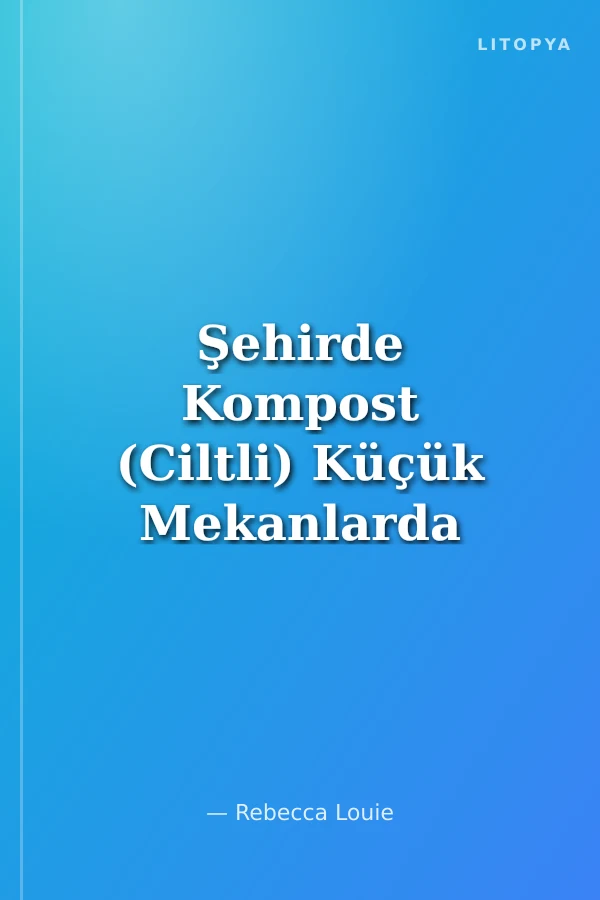 Şehirde Kompost (Ciltli) Küçük Mekanlarda Yaşayanlar İçin Pratik Kompost Yapım Bilgisi