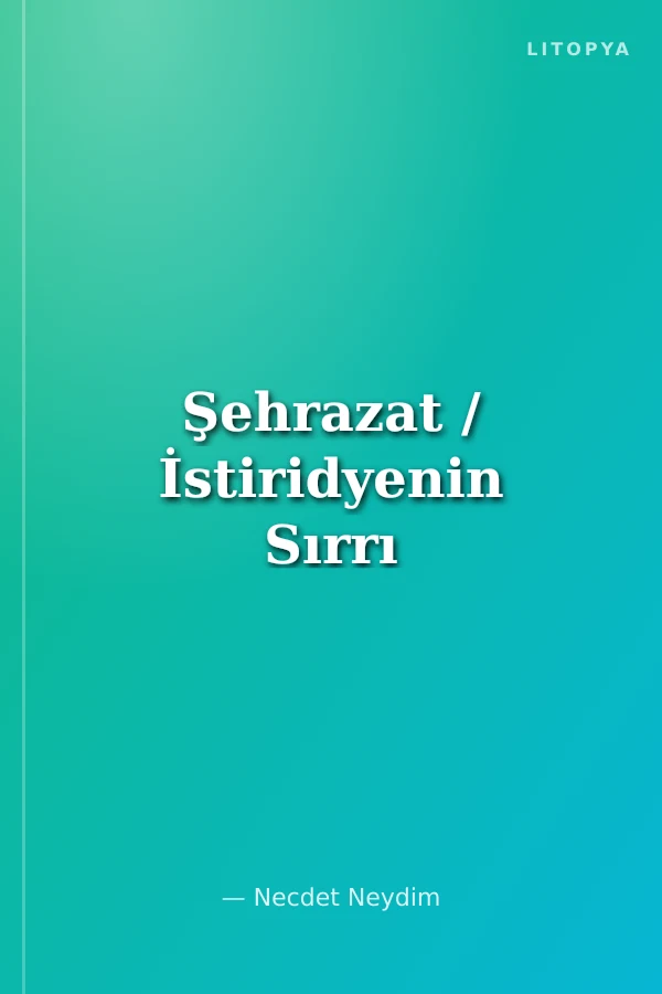Şehrazat / İstiridyenin Sırrı