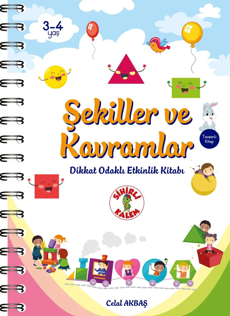 Şekiller ve Kavramlar Dikkat Odaklı Etkinlik Kitabı
