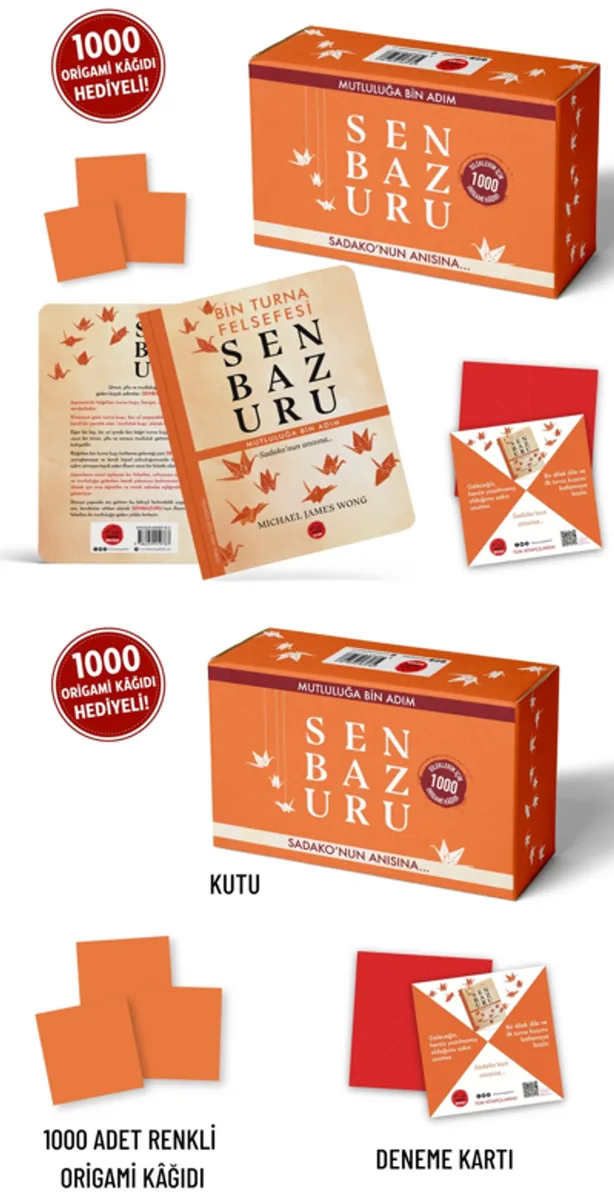 Senbazuru &ndash; Bin Turna Felsefesi (Kutulu Kitap)