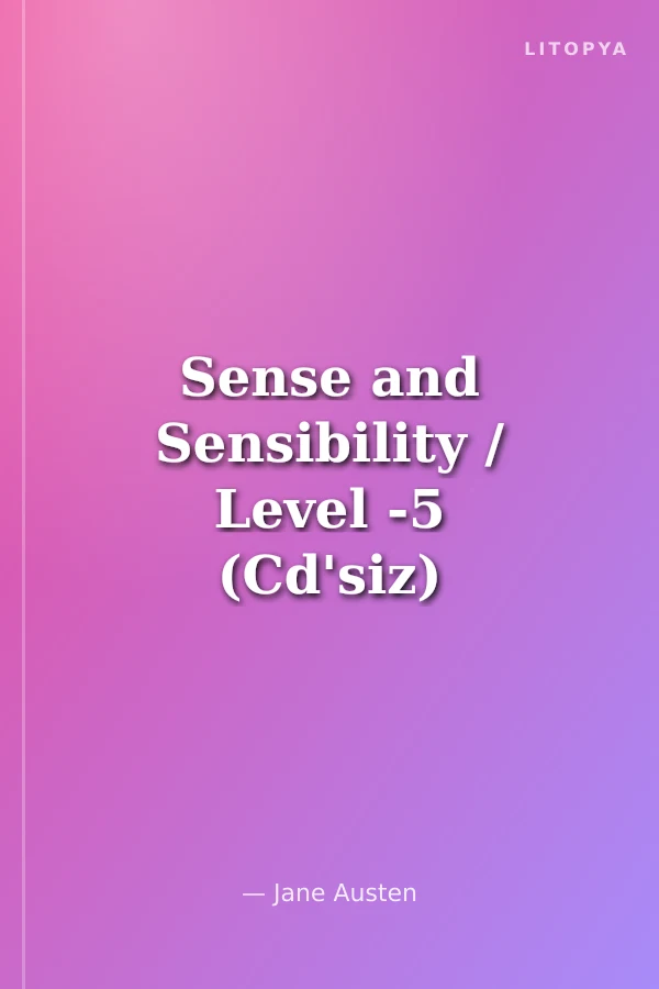 Sense and Sensibility / Level -5 (Cd'siz)
