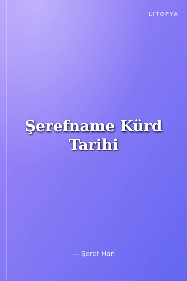 Şerefname Kürd Tarihi