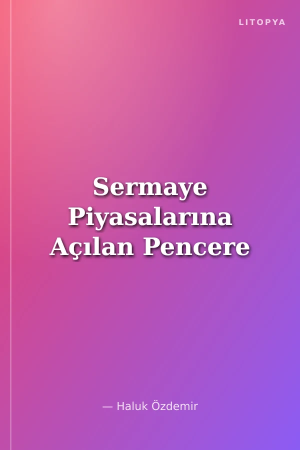Sermaye Piyasalarına Açılan Pencere
