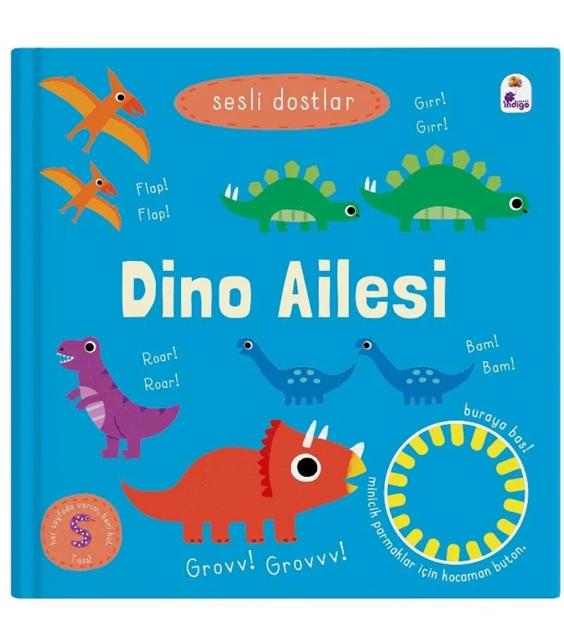 Sesli Dostlar - Dino Ailesi (Sesli Kitap)