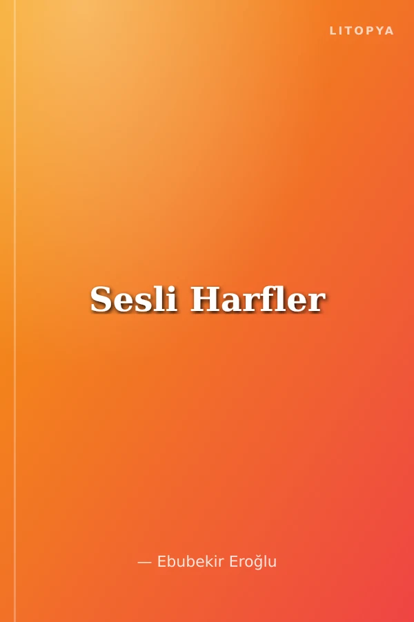 Sesli Harfler