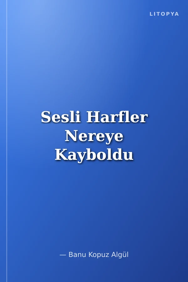 Sesli Harfler Nereye Kayboldu