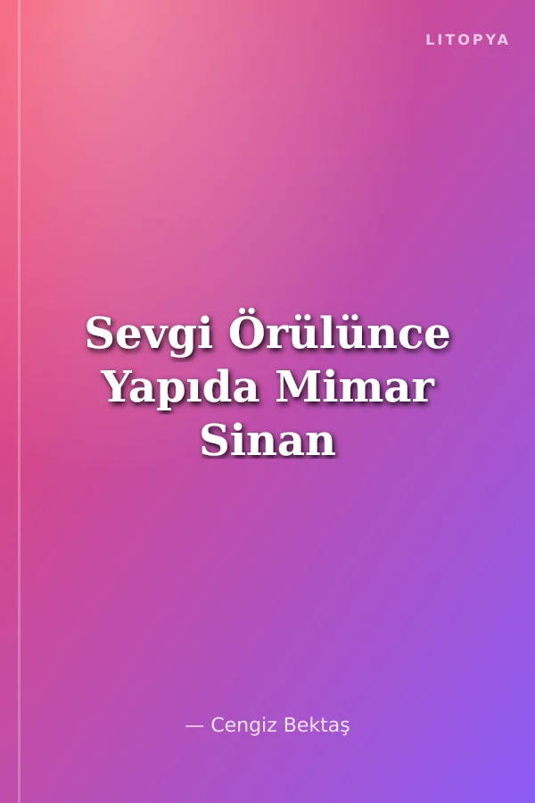 Sevgi Örülünce Yapıda Mimar Sinan