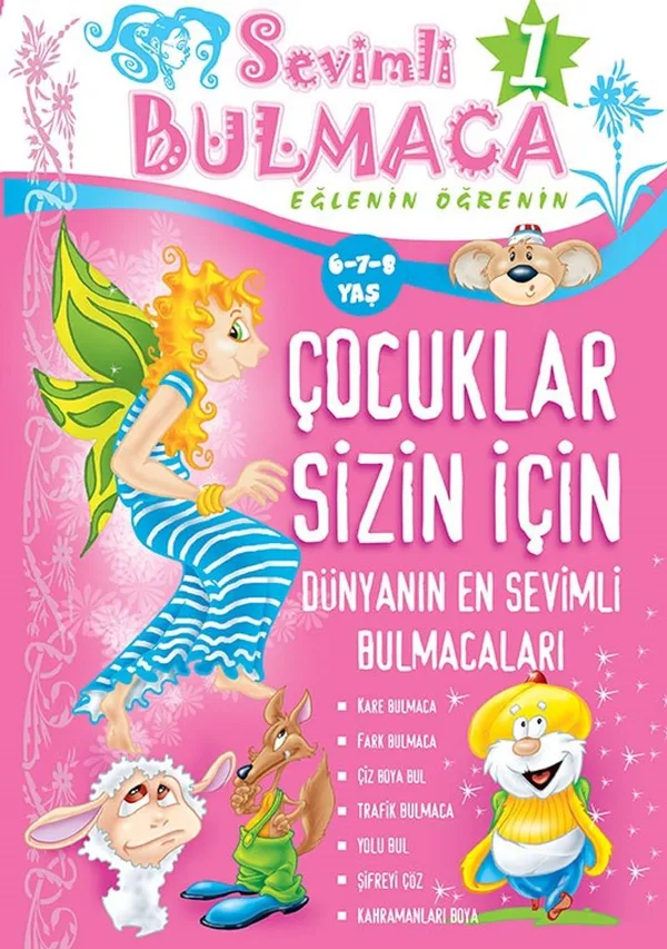 Sevimli Bulmaca 1 (6-7-8 Yaş)