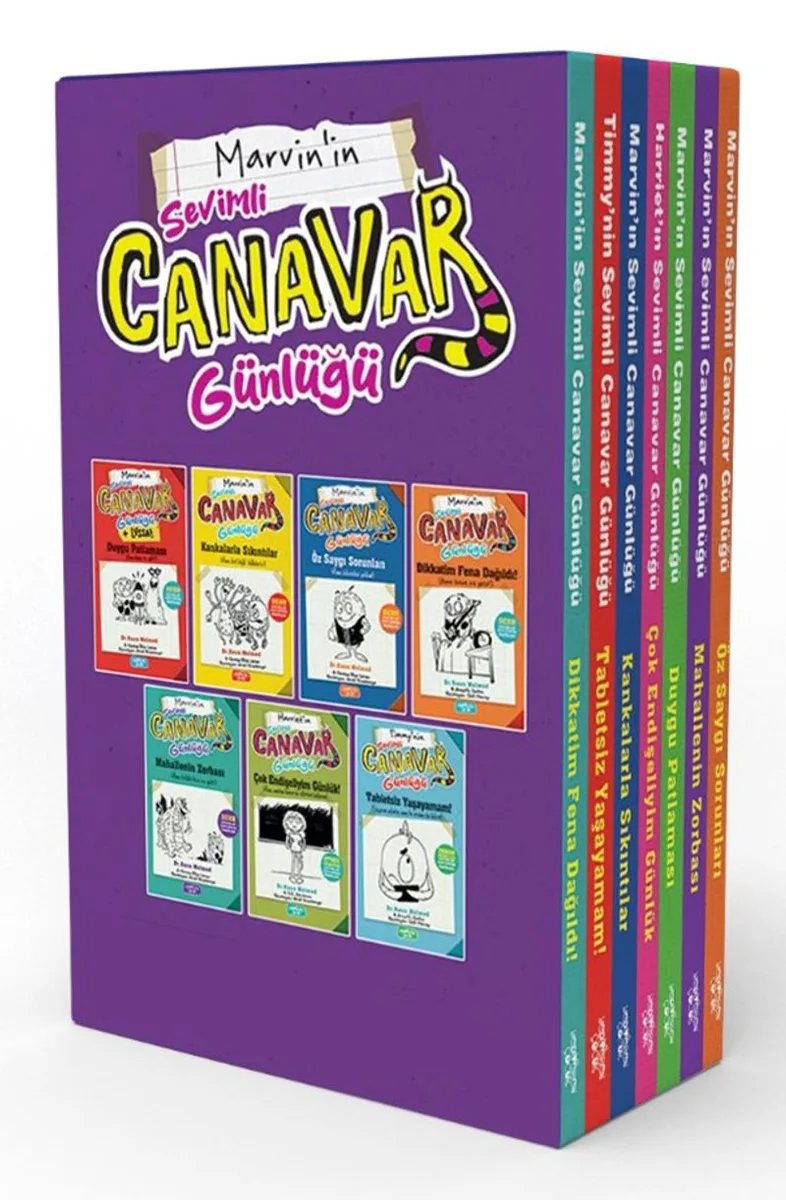 Sevimli Canavar Günlüğü (7 Kitap Takım Kutulu)