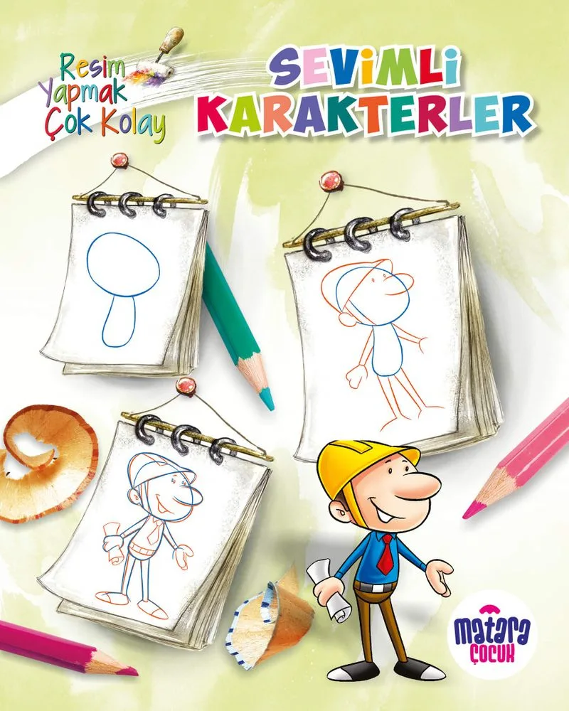 Sevimli Karakterler (Resim Yapmak Çok Kolay)