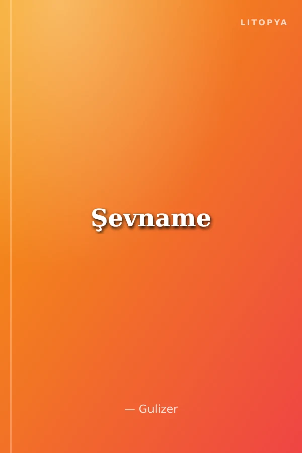 Şevname