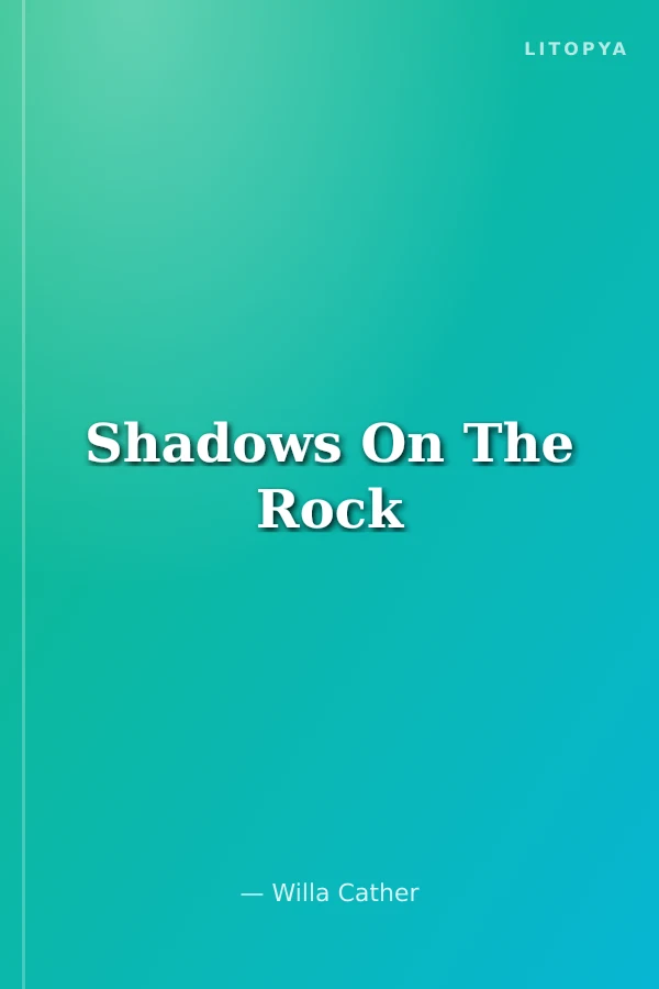Shadows On The Rock