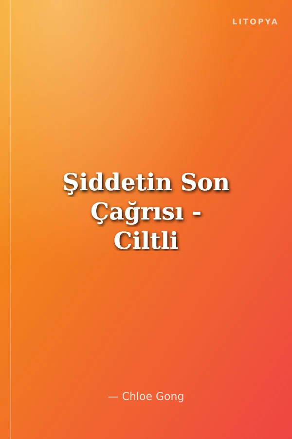 Şiddetin Son Çağrısı - Ciltli