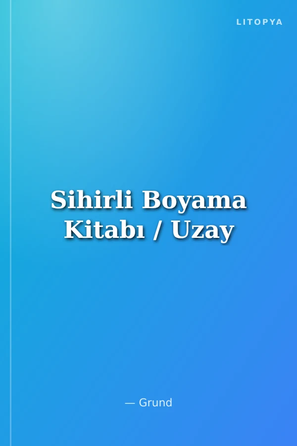 Sihirli Boyama Kitabı / Uzay