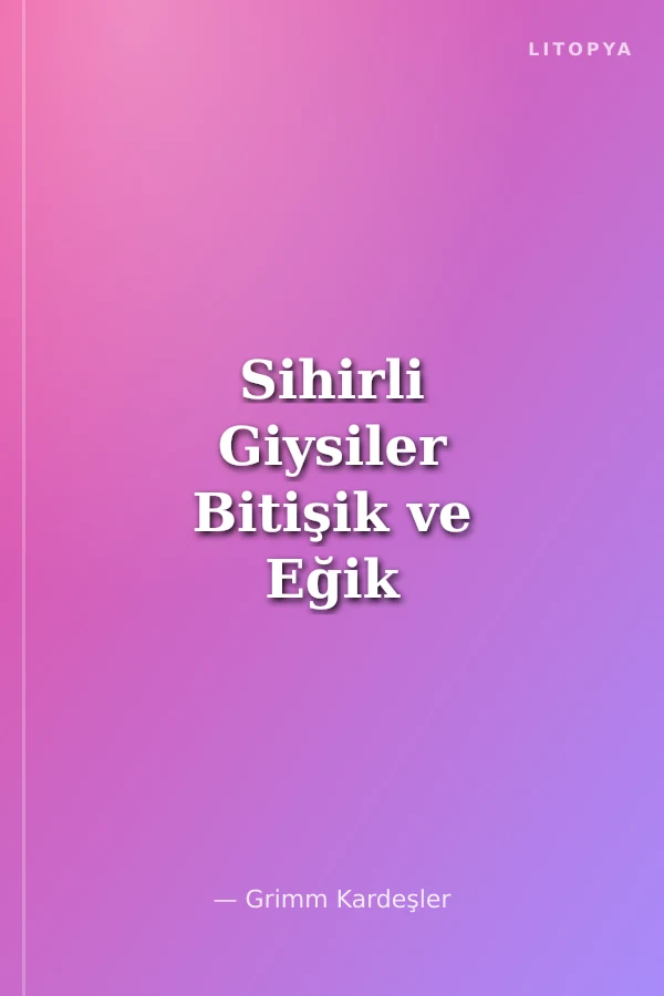 Sihirli Giysiler Bitişik ve Eğik Yazılı Masallar