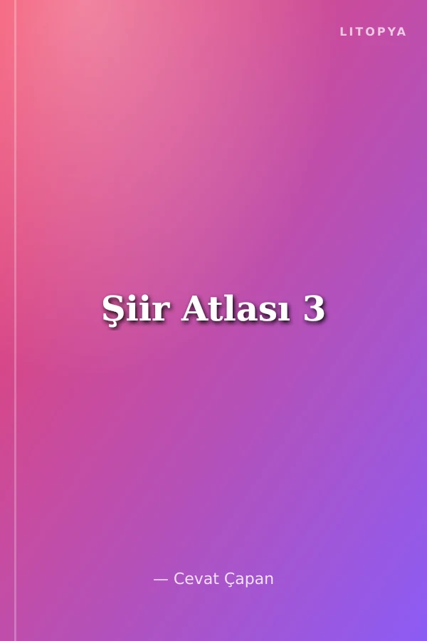 Şiir Atlası 3