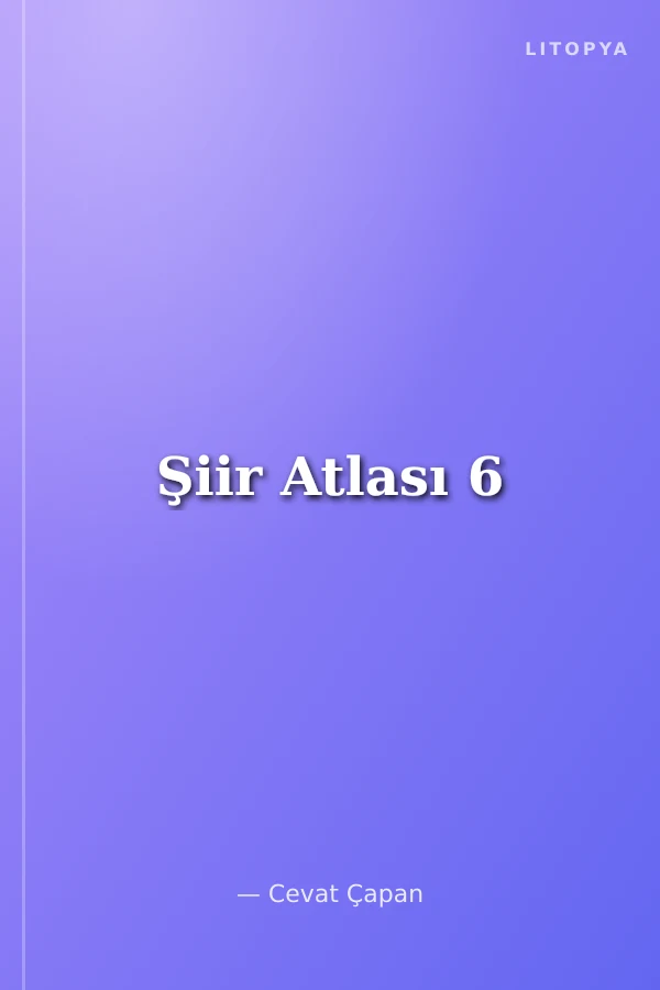 Şiir Atlası 6