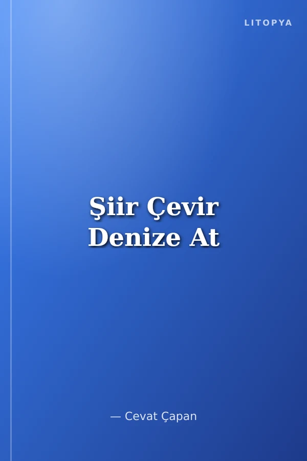 Şiir Çevir Denize At