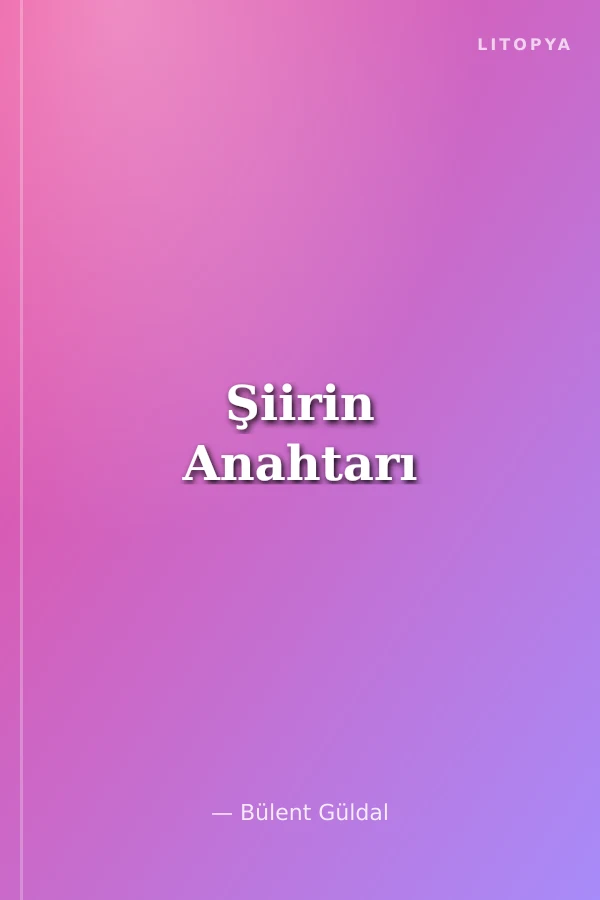 Şiirin Anahtarı