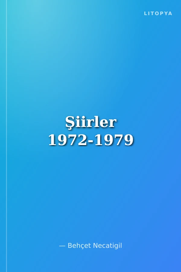 Şiirler 1972-1979