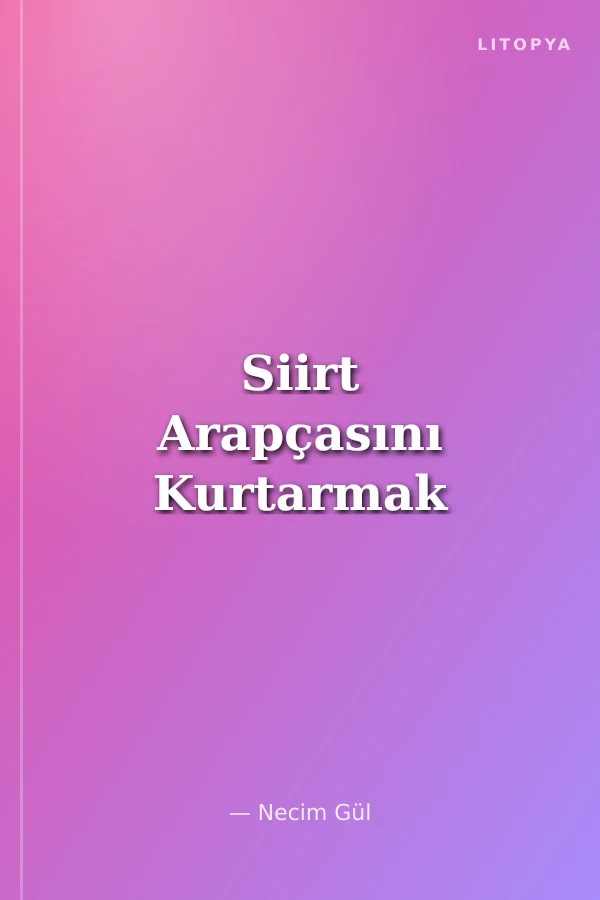 Siirt Arapçasını Kurtarmak
