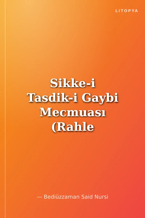 Sikke-i Tasdik-i Gaybi Mecmuası (Rahle Boy Yaldızlı 2 Renkli Mukayeseli)