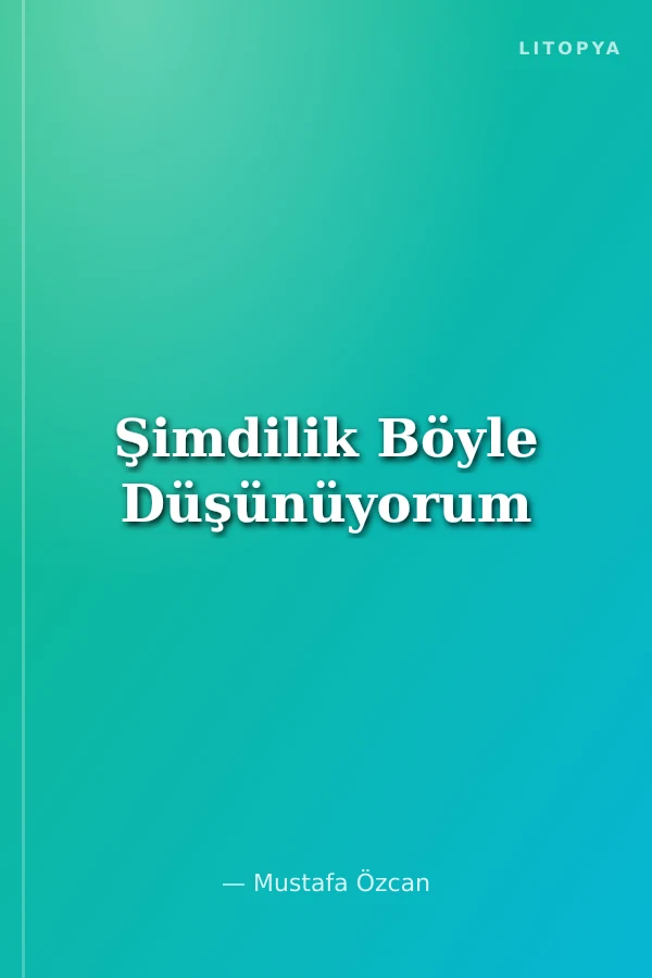 Şimdilik Böyle Düşünüyorum