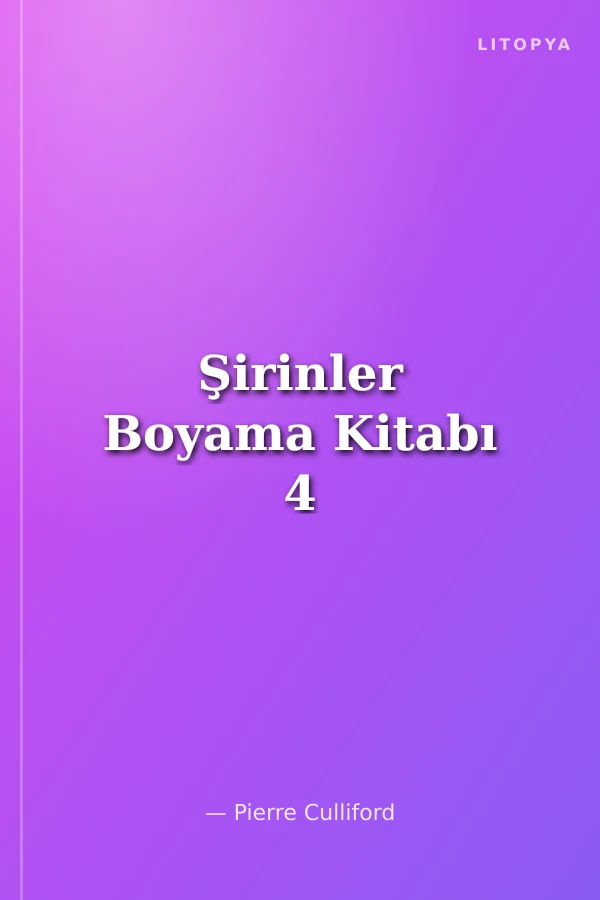 Şirinler Boyama Kitabı 4