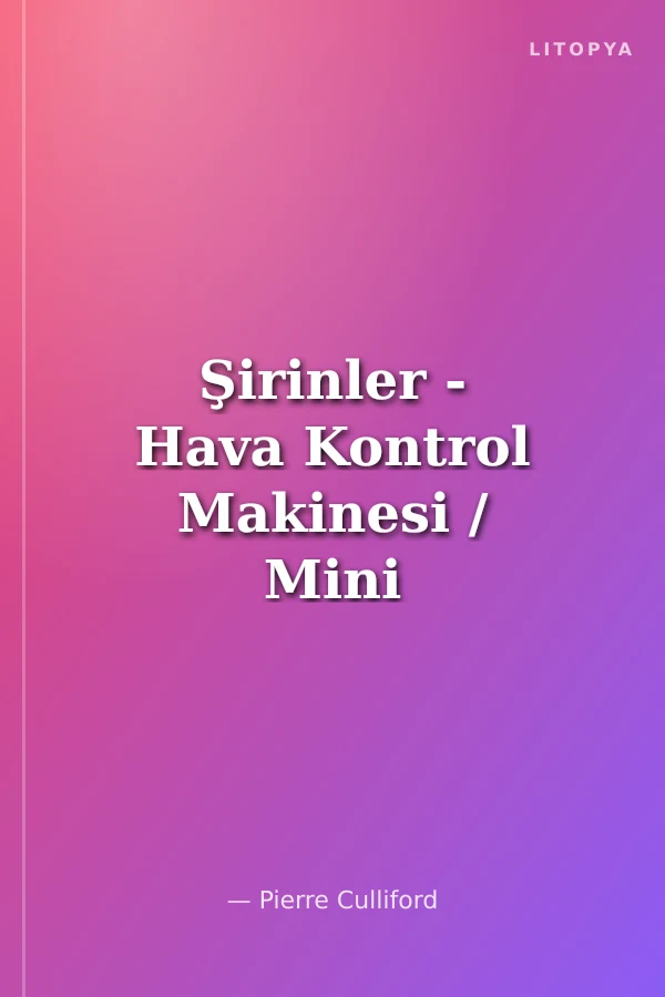 Şirinler - Hava Kontrol Makinesi / Mini Kitap
