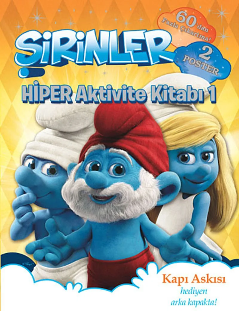 Şirinler - Hiper Aktivite Kitabı 1