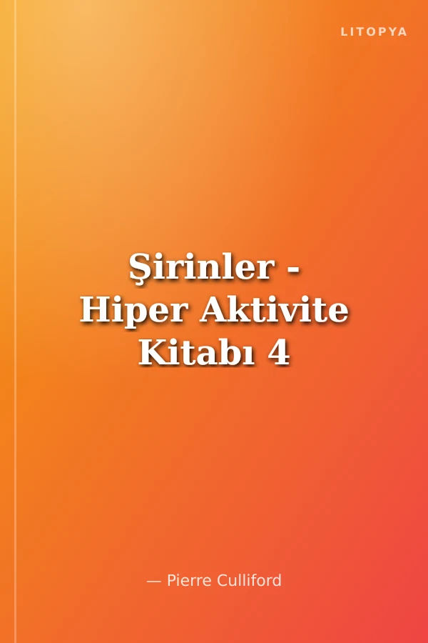 Şirinler - Hiper Aktivite Kitabı 4
