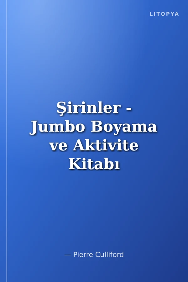 Şirinler - Jumbo Boyama ve Aktivite Kitabı 2