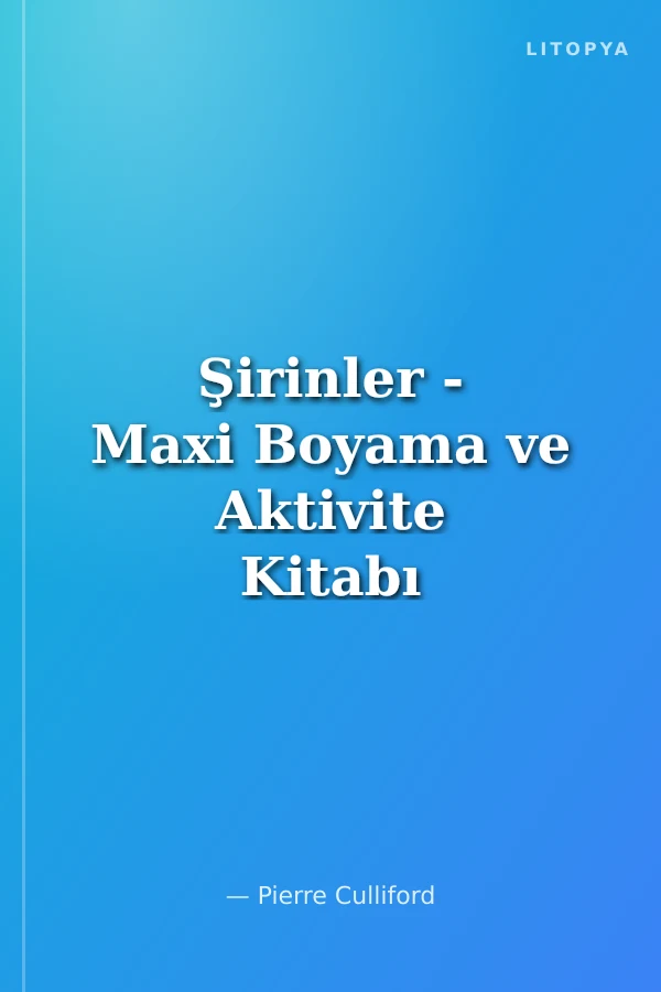 Şirinler - Maxi Boyama ve Aktivite Kitabı