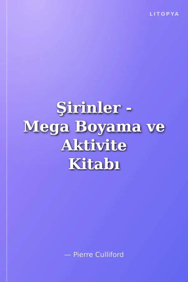 Şirinler - Mega Boyama ve Aktivite Kitabı