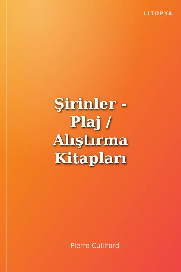 Şirinler - Plaj / Alıştırma Kitapları