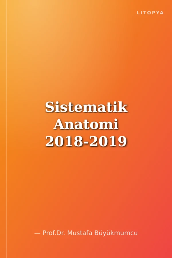 Sistematik Anatomi 2018-2019