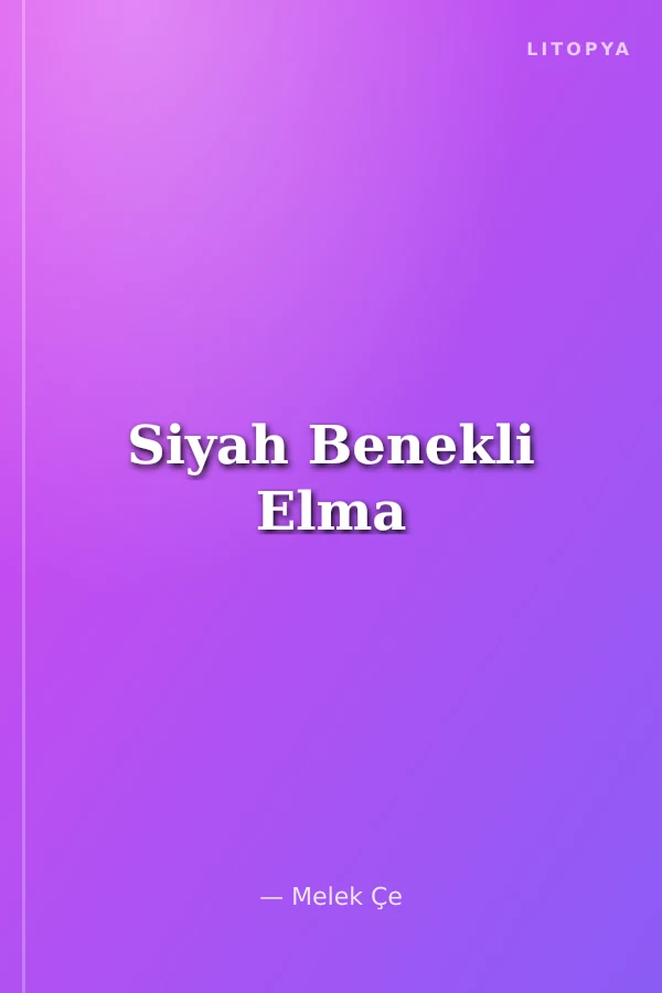 Siyah Benekli Elma