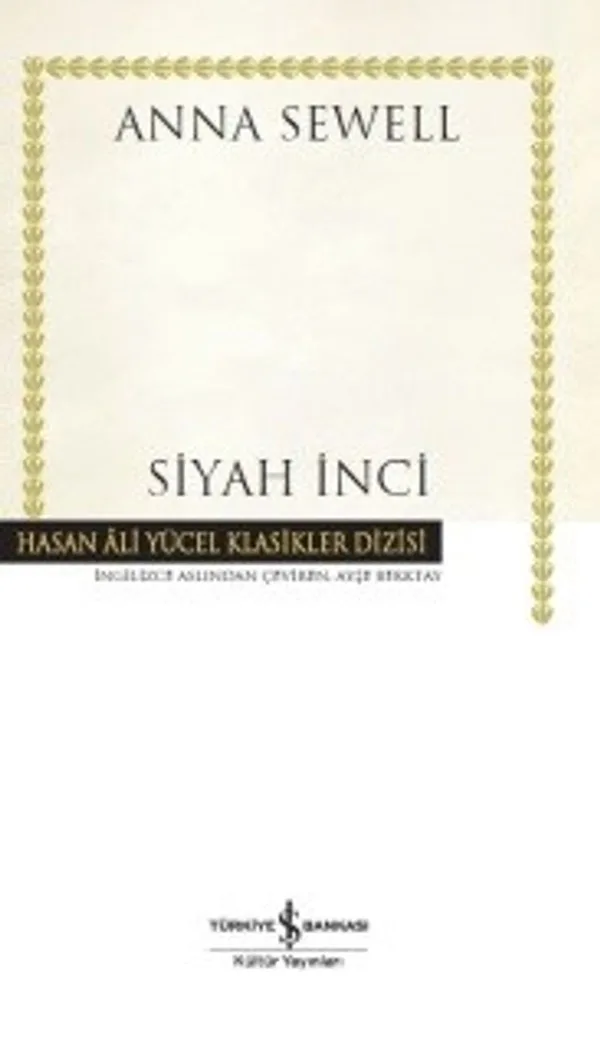 Siyah İnci (Ciltli)