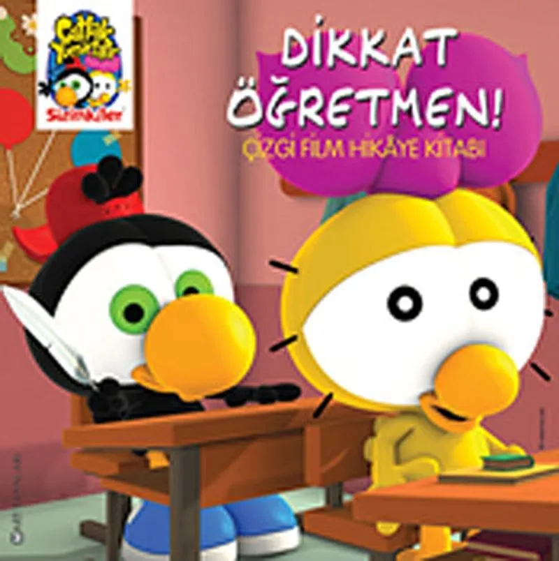 Sizinkiler - Çatlak Yumurtalar / Dikkat Öğretmen! Çizgi Film Hikaye Kitabı
