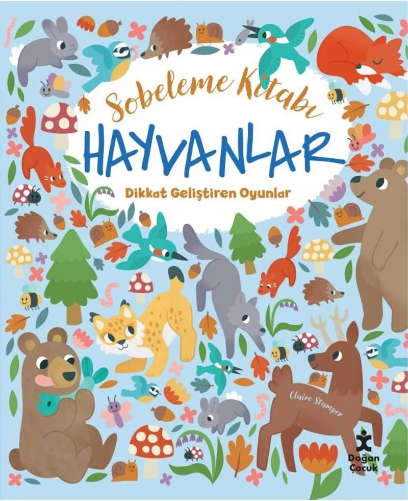 Sobeleme Kitabı / Hayvanlar Dikkat Geliştiren Oyunlar
