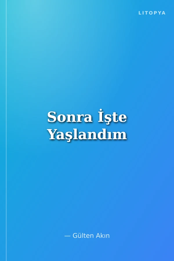 Sonra İşte Yaşlandım